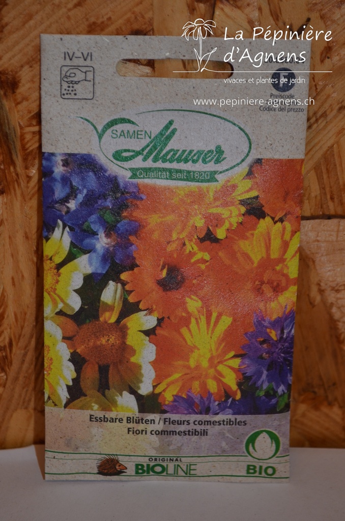 Fleurs comestibles