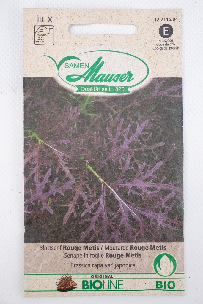 Moutarde rouge 'Metis' (Bio)