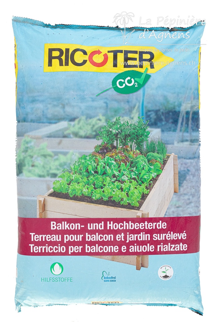 Terreau bac et jardin surélevé (Bio)