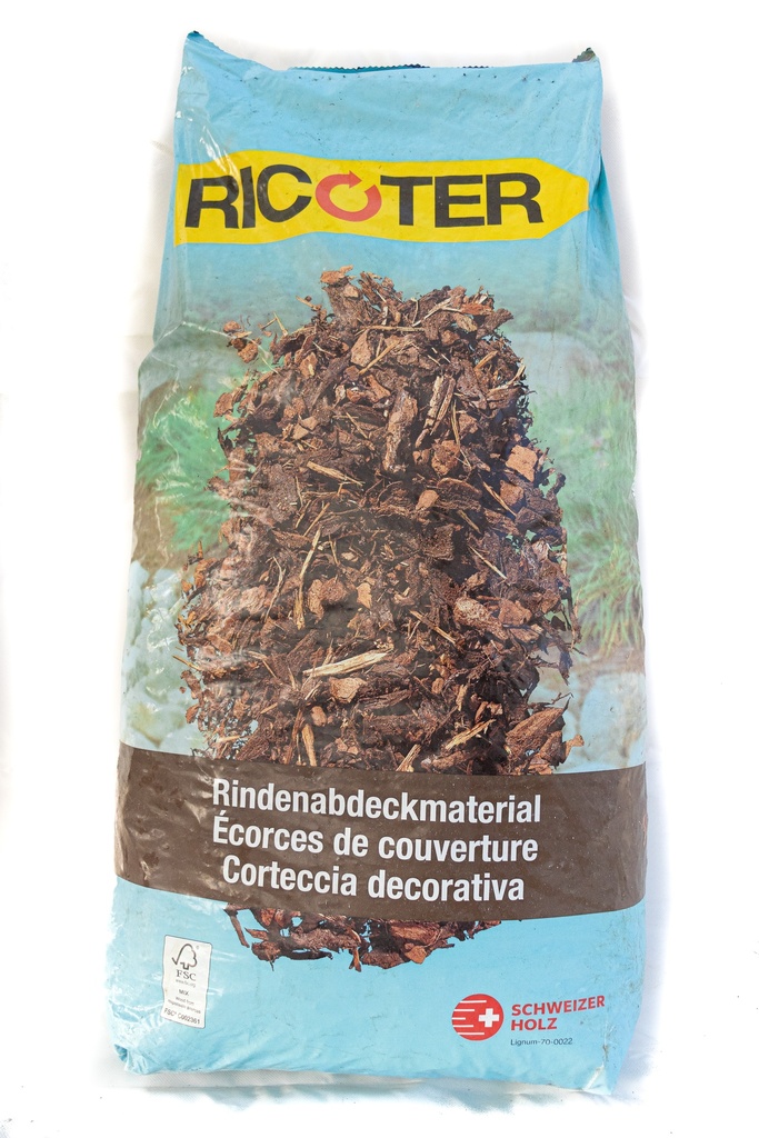 Paillage écorces de couverture