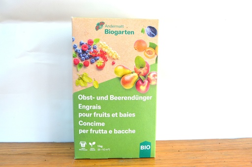 Engrais pour petits fruits, fruitier et arbustes
