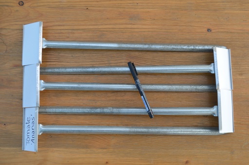 Étiquette jardin aluminium