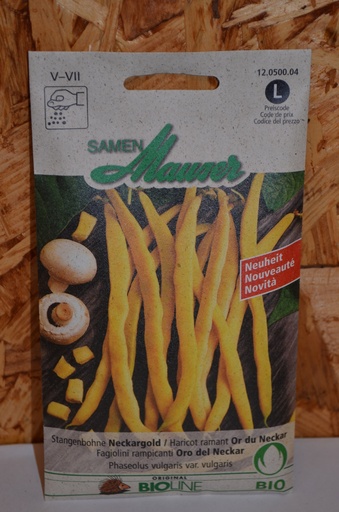 Haricot à rame 'NeckarGold'