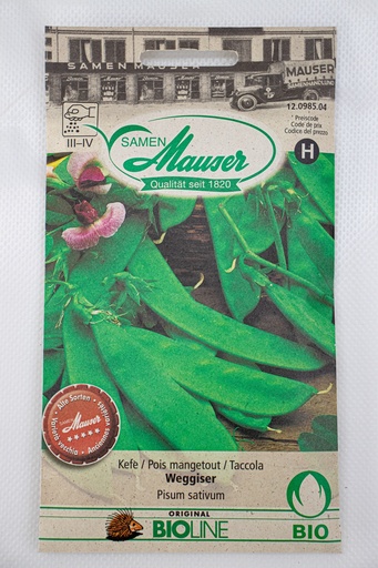 Pois mange-tout 'Weggiser'
